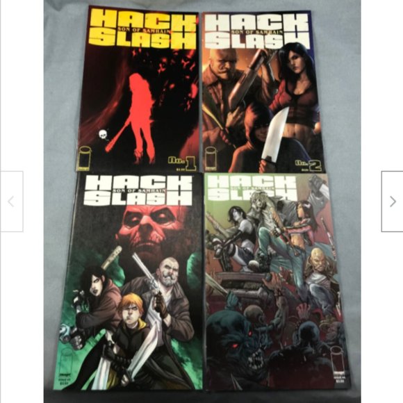Hack Slash Son of Samhain #1 2 3 4 Image Comic Books First 4 Issues 2014 - Picture 1 of 8